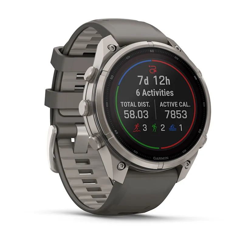 Smartwatch Garmin Fenix 9 Pro Solar 47mm Titanio GPS Pebble Gray 010-04338-05