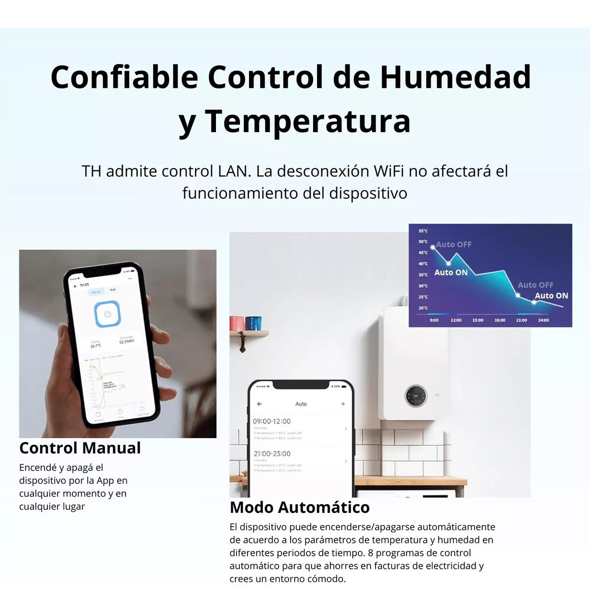 Sensor Temperatura Humedad Sonoff Th Elite Interruptor Wifi Sonoff Accesorios Inteligentes Costa Rica