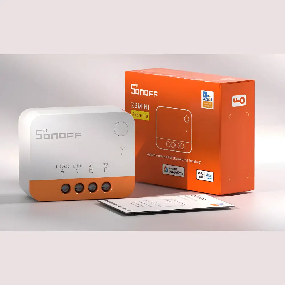 Interruptor Zigbee Sin Neutro Sonoff Mini Extreme ZBMINIL2 Apagadores Inteligentes Costa Rica