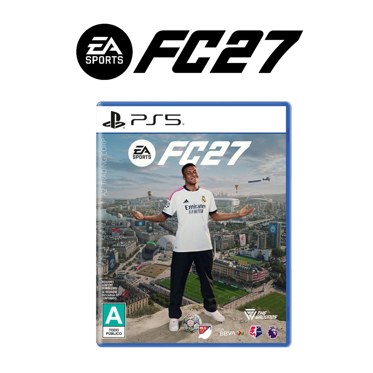 Sony PS5 FC27 video game, latam.