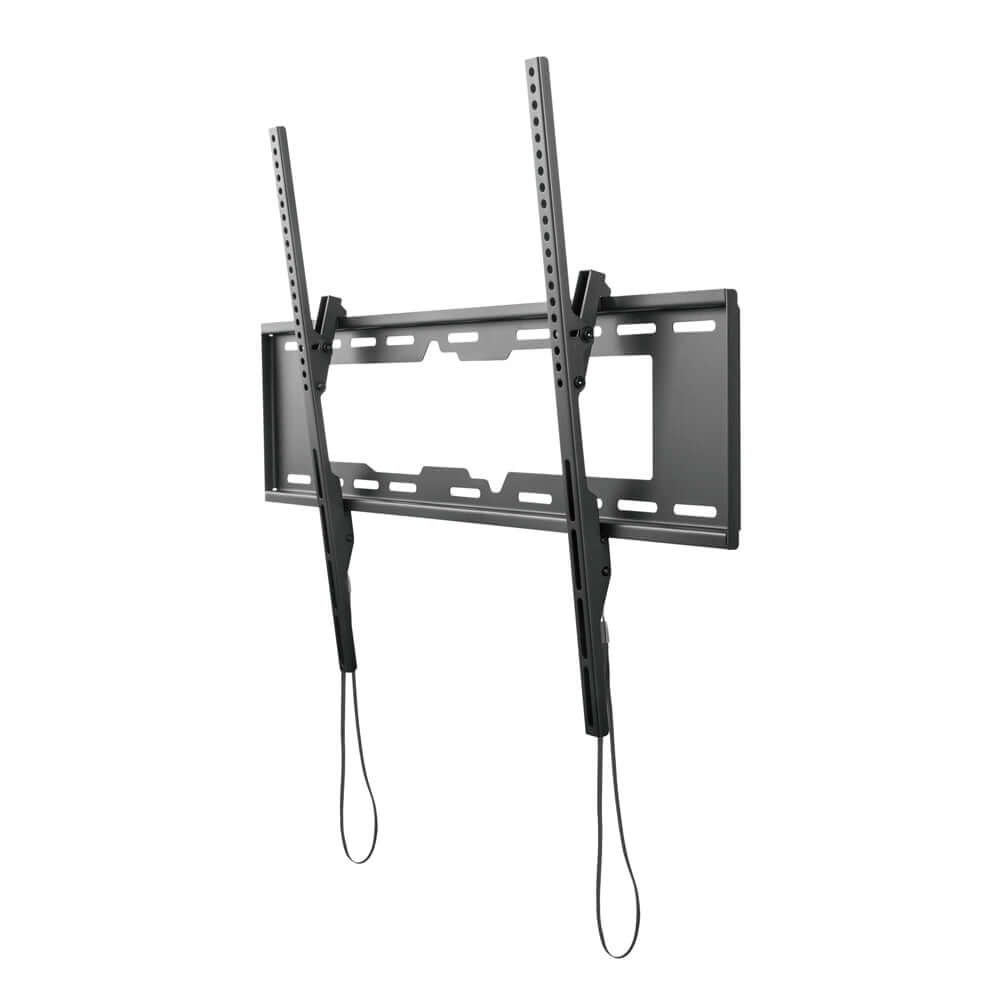 Soporte inclinable para pantallas 55-90 pulgadas, ideal para montaje y ajuste fácil.