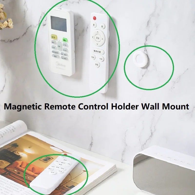Soporte Magnético Para Control Remoto De Tv, Soporte De Pared Para Ventilador, Adhesivo Para Nevera, 2 Pares Gatgets Y Otros Productos Costa Rica