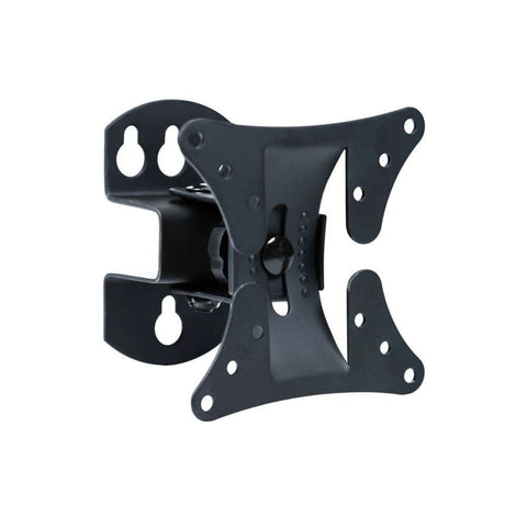 Soporte de pared TV inclinable y giratorio para 13" a 29" con giro y inclinación fácil de usar.