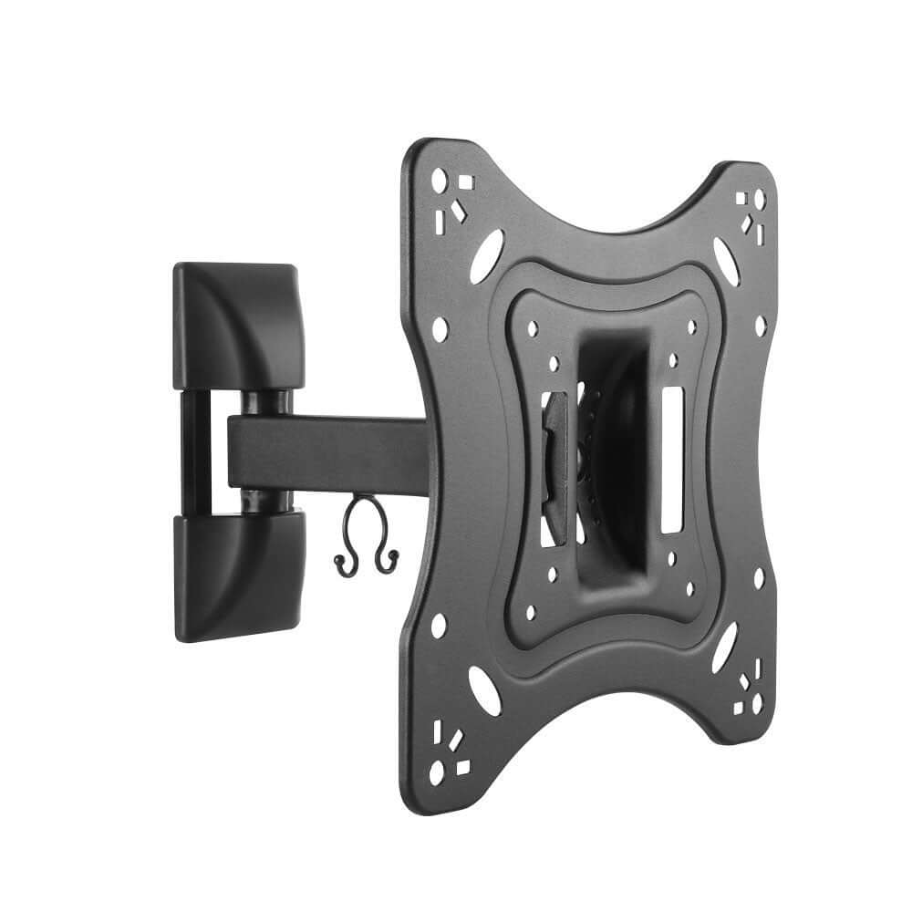 Soporte pared TV 23-42 brazo articulado, ideal para montaje en pared con movimiento completo y diseño robusto.