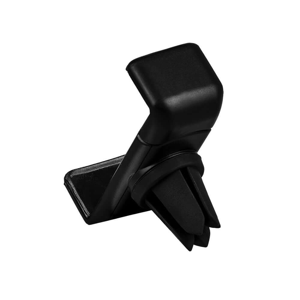 Soporte para teléfono en rejilla de ventilación del coche, ideal para montar dispositivos de forma segura.