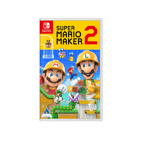 Portada del JUEGO SUPER MARIO MAKER 2 NINTENDO para Nintendo Switch.