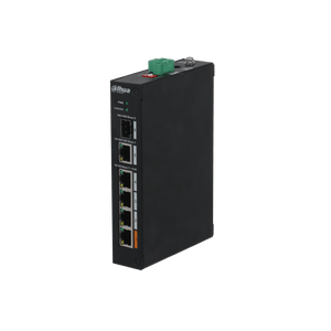 Switch Dahua PFS3106-4ET-60 L2 PoE 4 Puertos 10/100Mbps Gigabit SFP