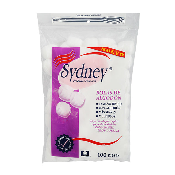 SYDNEY ALGODÓN FAC BOLITAS BLANCAS Costa Rica