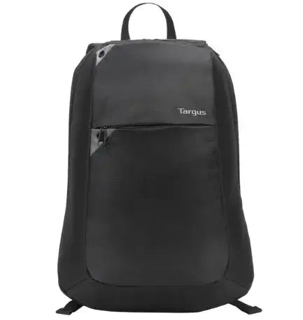 Mochila Targus 15.6 Intellect en color negro, ideal para transportar laptop y accesorios de manera segura y cómoda.
