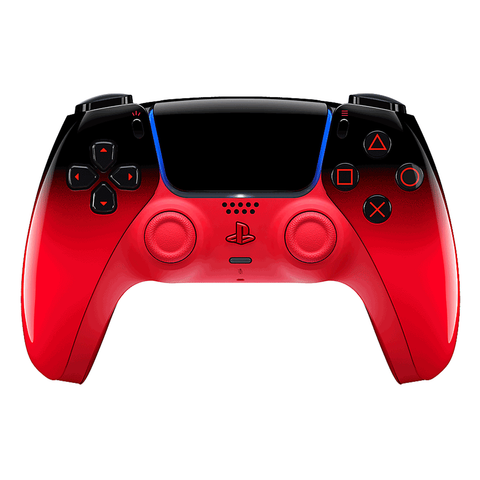 CONTROL SONY PS5 DUALSENSE HYPERPOP ROJO con diseño rojo y negro, ideal para juegos inmersivos en PlayStation 5.