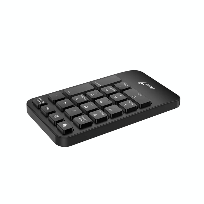 Teclado Numérico Genius NumPad 1000 Inalámbrico 2.4GHz 21 Teclas Negro