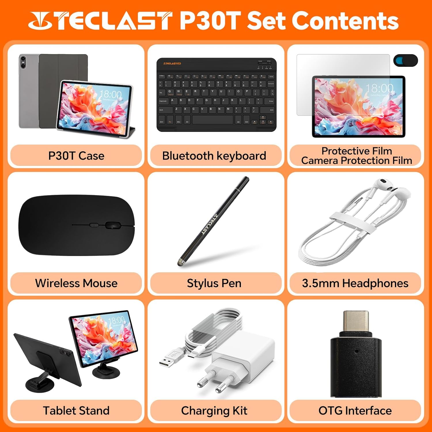 Nueva Tablet PC P30T Teclast Pad 4+8 RAM /128gb hasta 1TB Costa Rica