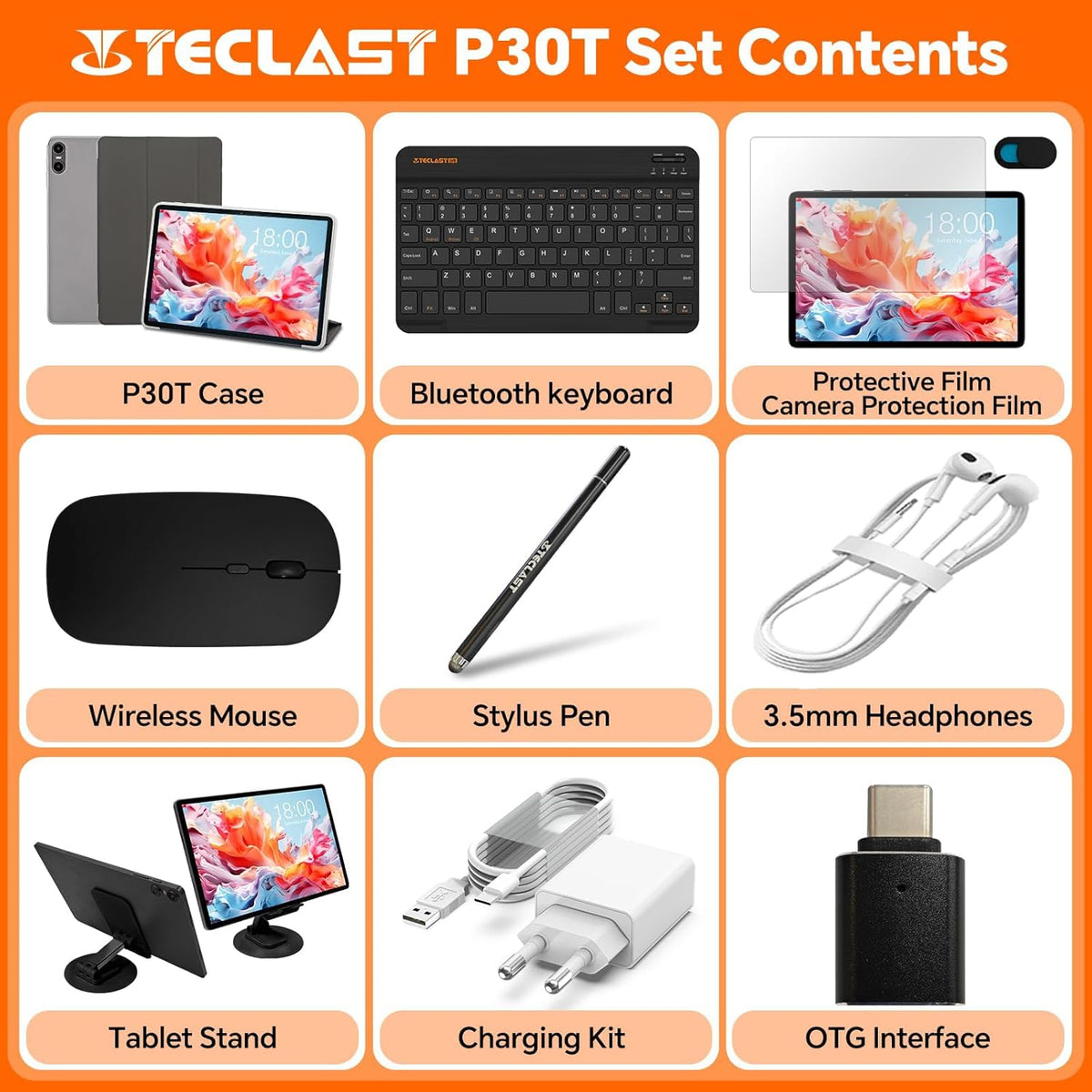 Nueva Tablet PC P30T Teclast Pad 4+8 RAM /128gb hasta 1TB Costa Rica