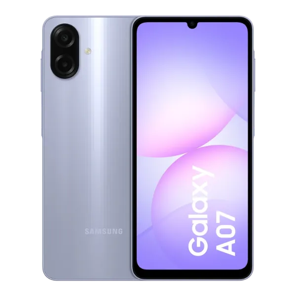 Teléfono celular Galaxy A07s 4GB/128GB LIGHT VIOLET