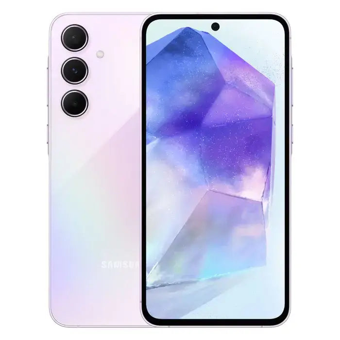 Teléfono celular A55 5G 8/128GB Light Violet + Cargador gratis Costa Rica