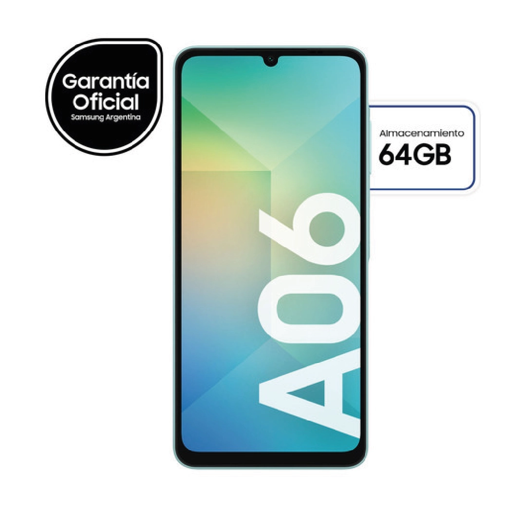 Teléfono Celular Galaxy A06 4Gb/64Gb Light Green Celulares Costa Rica