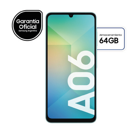 Teléfono Celular Galaxy A06 4Gb/64Gb Light Green Celulares Costa Rica