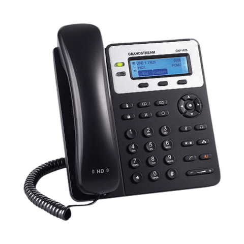 Teléfono IP 2 líneas SIP PoE, dispositivos de comunicación para empresas, diseño funcional y fácil de usar.