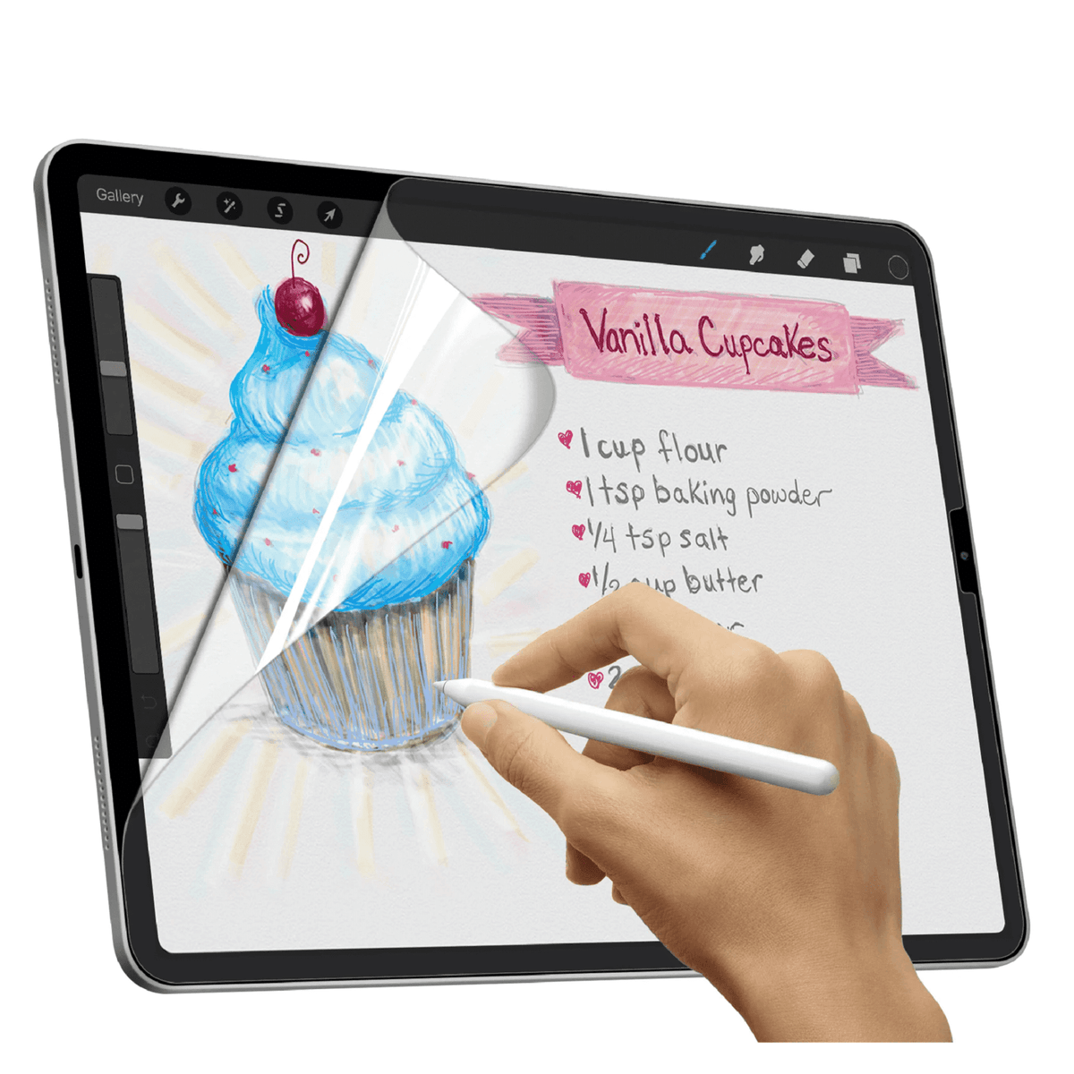 Textura De Papel Handwriting Film Para Ipad Escritura, Dibujo En Ipad Tablets Costa Rica