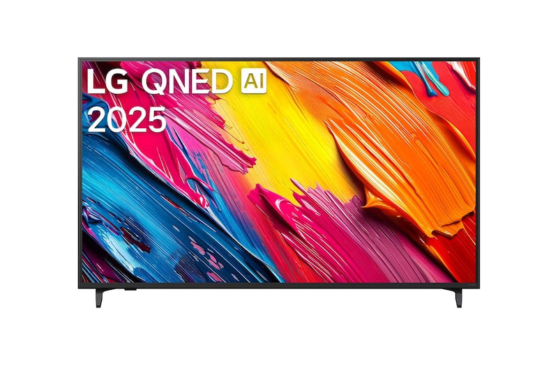 LG Televisor 65" QNED Smart TV 65QNED70BSA con pantalla colorida de alta resolución.