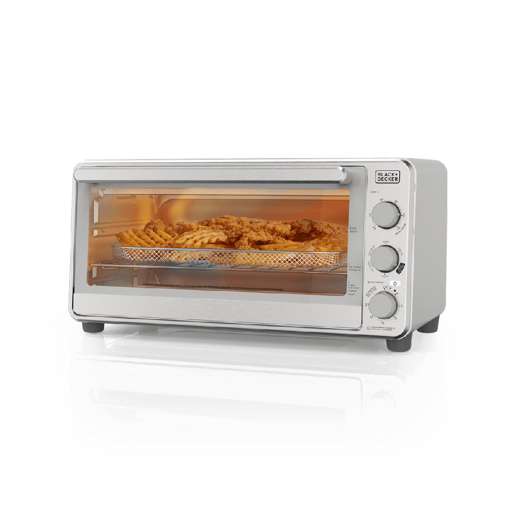 Horno Tostador y Freidora de Aire Black+Decker TO8235-0SDLA 32L 1750W Acero Inoxidable