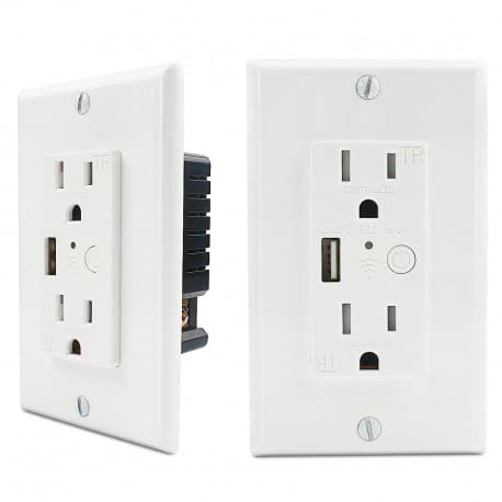 Tomacorriente Inteligente Con Usb Apagadores Inteligentes Costa Rica