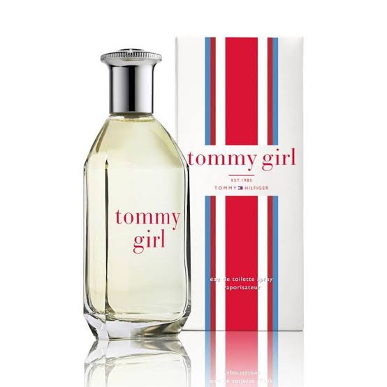 TOMMY HILFIGER TOMMY GIRL EDT 100ML perfume bottle with packaging