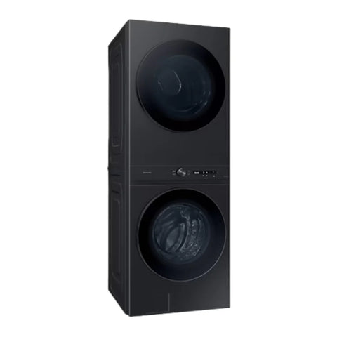Torre de Lavado SAMSUNG Bespoke 22 kg Electrica con Laundry Hub de gran capacidad Negro Lavadora Y Secadoras Costa Rica