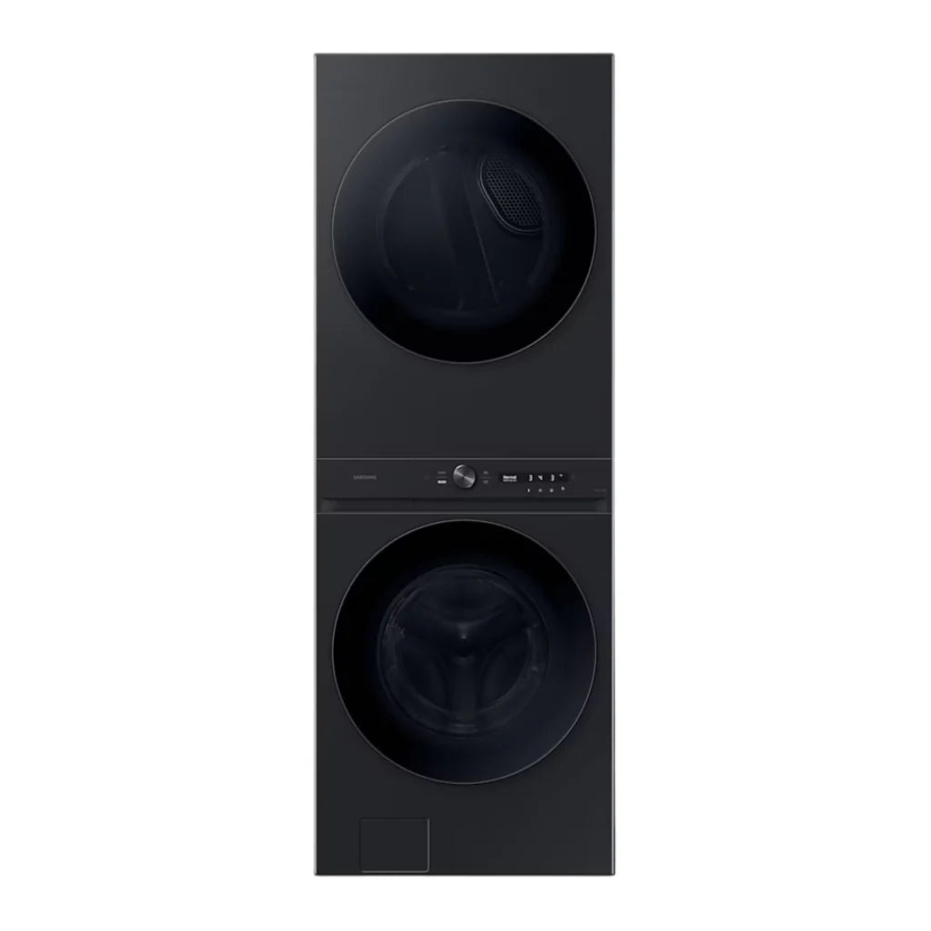 Torre de Lavado SAMSUNG Bespoke 22 kg Electrica con Laundry Hub de gran capacidad Negro Lavadora Y Secadoras Costa Rica