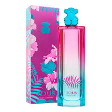 TOUS BONJOUR SENORITA EDT 90ML perfume bottle with floral packaging