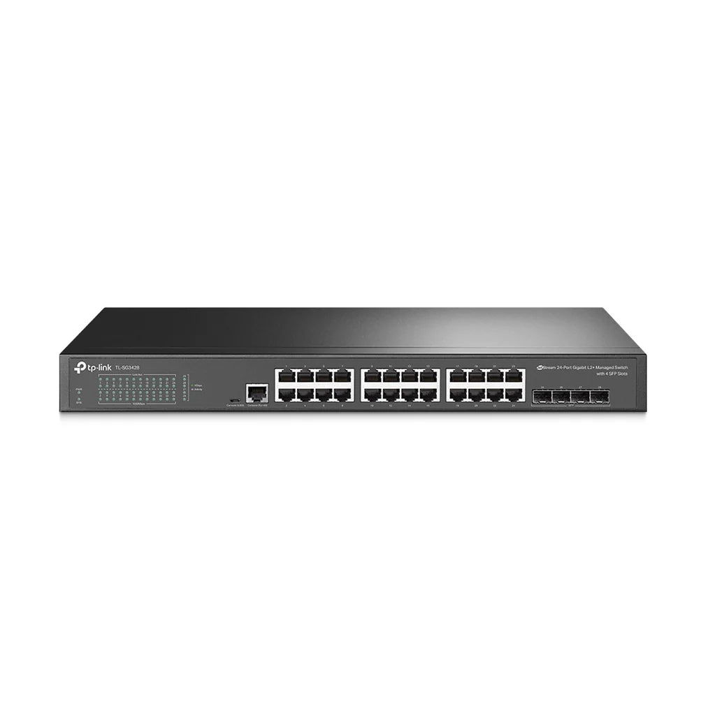 Switch TP-Link Omada JetStream SG3428X 24 Puertos Gigabit L2+ 4 SFP+ 10Gb