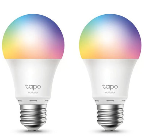 TP-link bombilla inteligente casa (NEG-ESP) Tapo L530E(2-Pack) con multicolor LED y control por voz sin hub