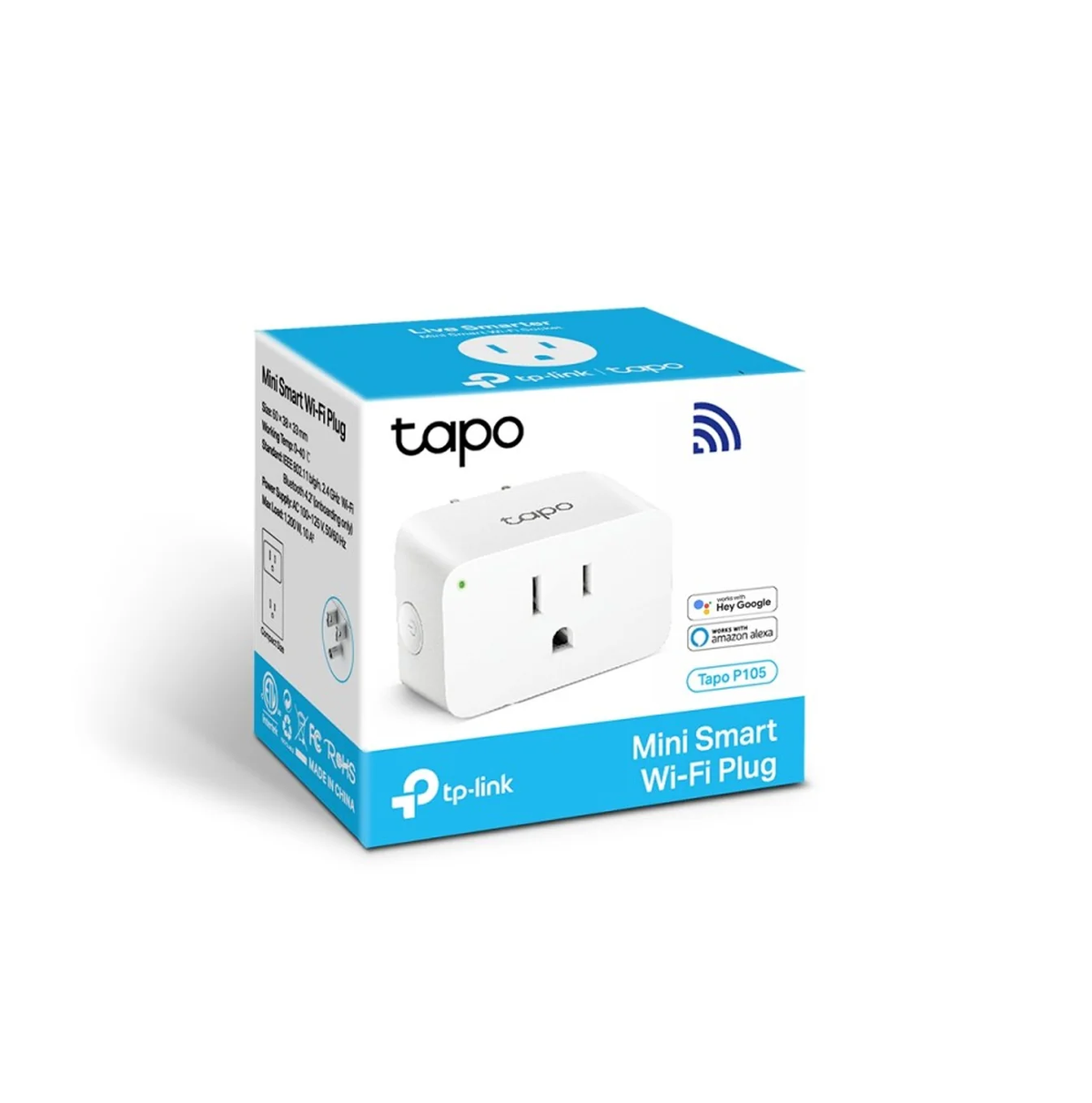 TP-link Mini Smart Wi-Fi Plug- (NEG-ESP) Tapo P105(1-pack) in original packaging