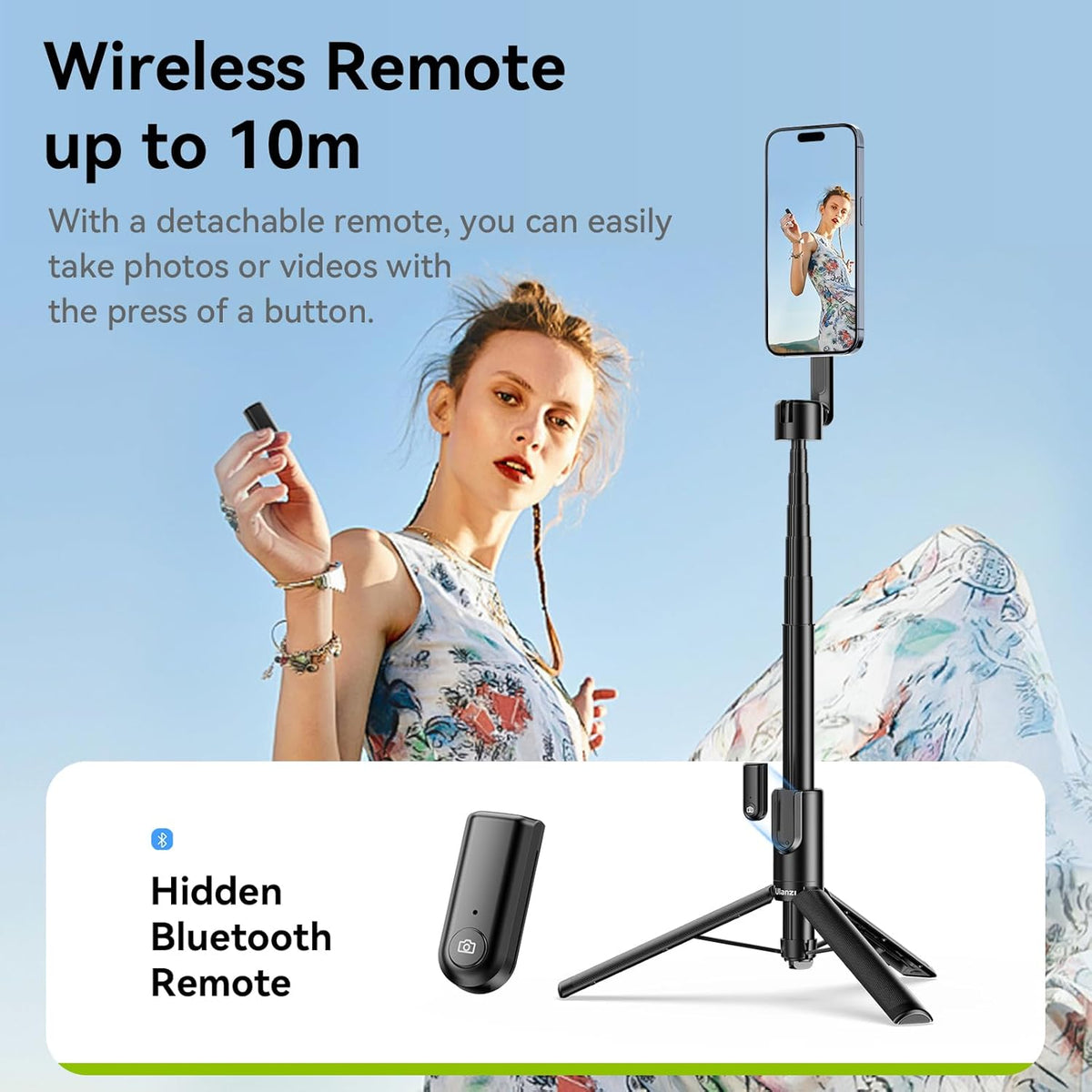 Trípode magnético para selfie stick con Magsafe con control remoto envío gratis Costa Rica
