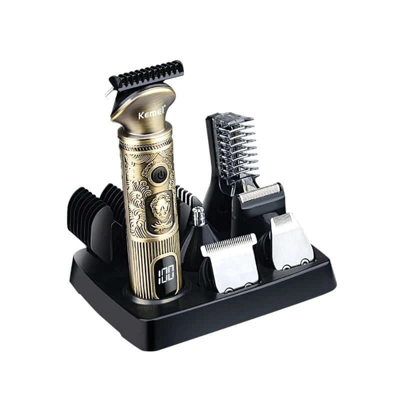 Ufree-maquinilla de afeitar - Rasuradora eléctrica para hombres 6 en 1 inalámbrica Kit para bigote cuerpo nariz y cara Costa Rica