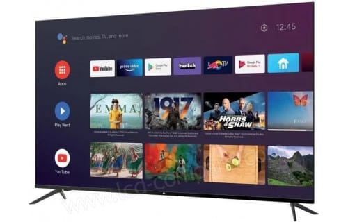 Uhd/4K Smart Led Tv 55" Digital Slim Continental Ce-Tv55133Cr Pantallas Tv Costa Rica