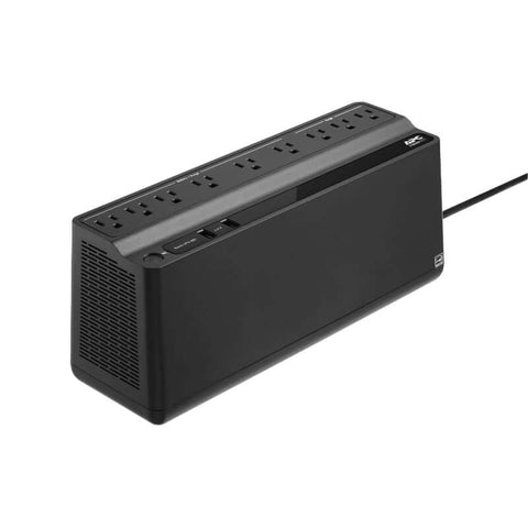 UPS APC Back-UPS 850VA, protector de energía y sobretensiones para dispositivos electrónicos.