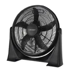 Ventilador de Piso Westinghouse 20" Negro 100W 3 Velocidades 79076