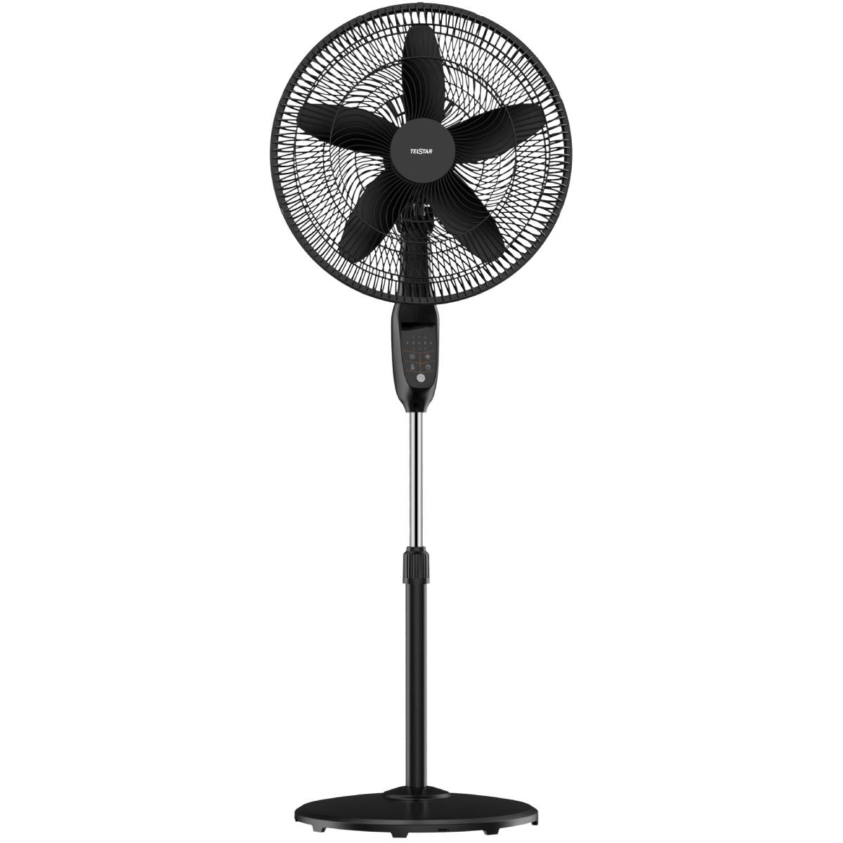 Ventilador De Pedestal 18" 3 Vel. 90W Negro Rimag Rvn90W Costa Rica