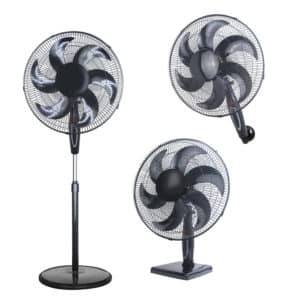 Ventilador De Pie 3 En 1 16" 45W Negro Continental Ce-Sfn909Cr Costa Rica