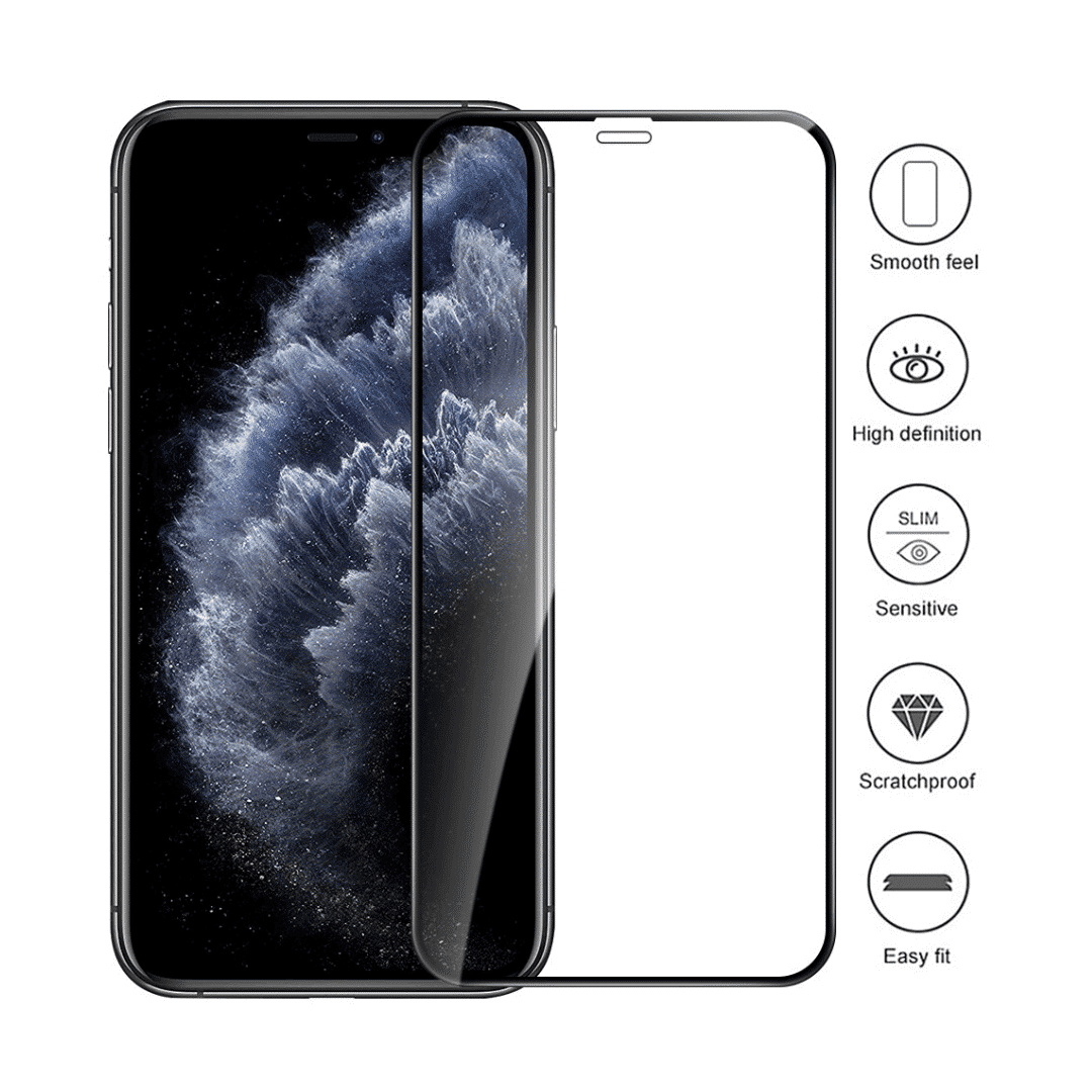 Vidrio templado para teléfonos con protección de pantalla y fácil instalación