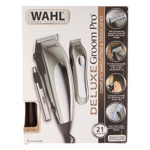 CORTADORA DELUXE GRO premium hair clipper kit with trimmer and accessories in retail box