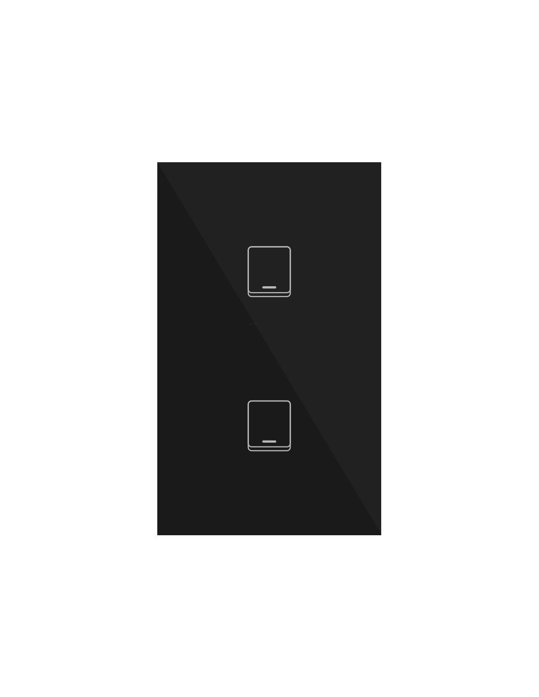 Apagador Sin Neutro 2Ch (Interruptor De Pared) Marca: Sonoff