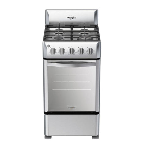 Cocina A Gas Whirlpool - 20 Pulgadas - Acero Inoxidable - 2 Parrillas Hierro Fundido Cocinas Costa Rica