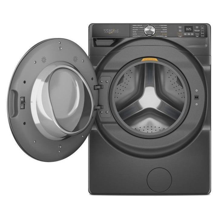 Lavadora Automática Whirlpool Carga Frontal 24 kg Smart Wi-Fi Negra 7MWFW6720RU