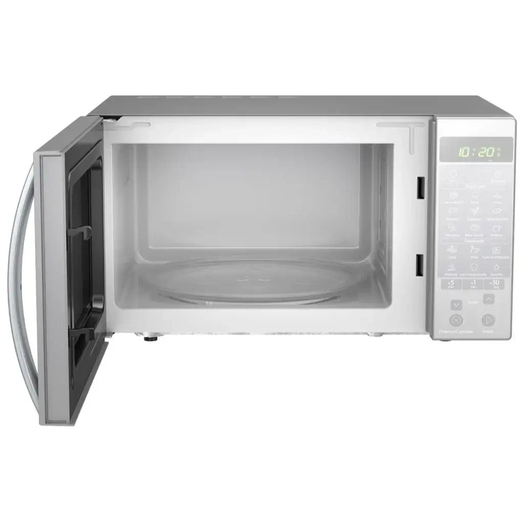 Whirlpool microondas 1,1 pies plateado natural acabado espejo WM1211D Costa Rica