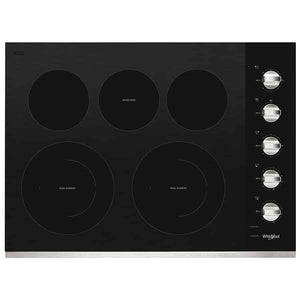 Plantilla Eléctrica 30" Vitrocerámica Negro Cocinas Costa Rica