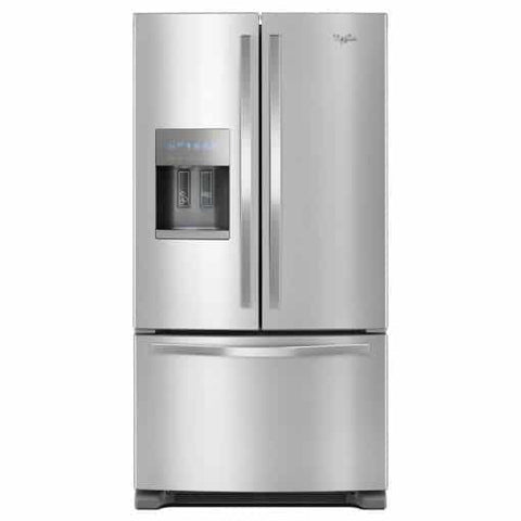 Refrigerador Puertas Francesas Whirlpool - 24.7 Pies - Acero Inoxidable - Fabrica De Hielo Y Water Dispenser Productos De Cocina > Refrigeradoras Costa Rica