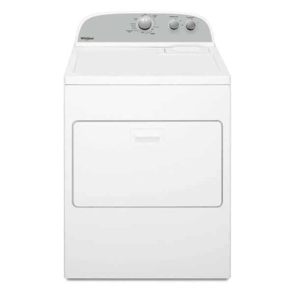 Secadora eléctrica Whirlpool 7.0 ft³ modelo WED4950HW, diseño frontal con controles en la parte superior.