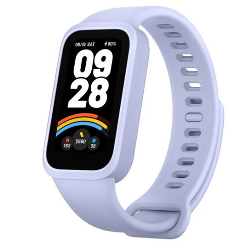 Banda Smart Xiaomi Smart Band 9 Active 70785 Purple with 1.47” TFT display and fitness tracking features